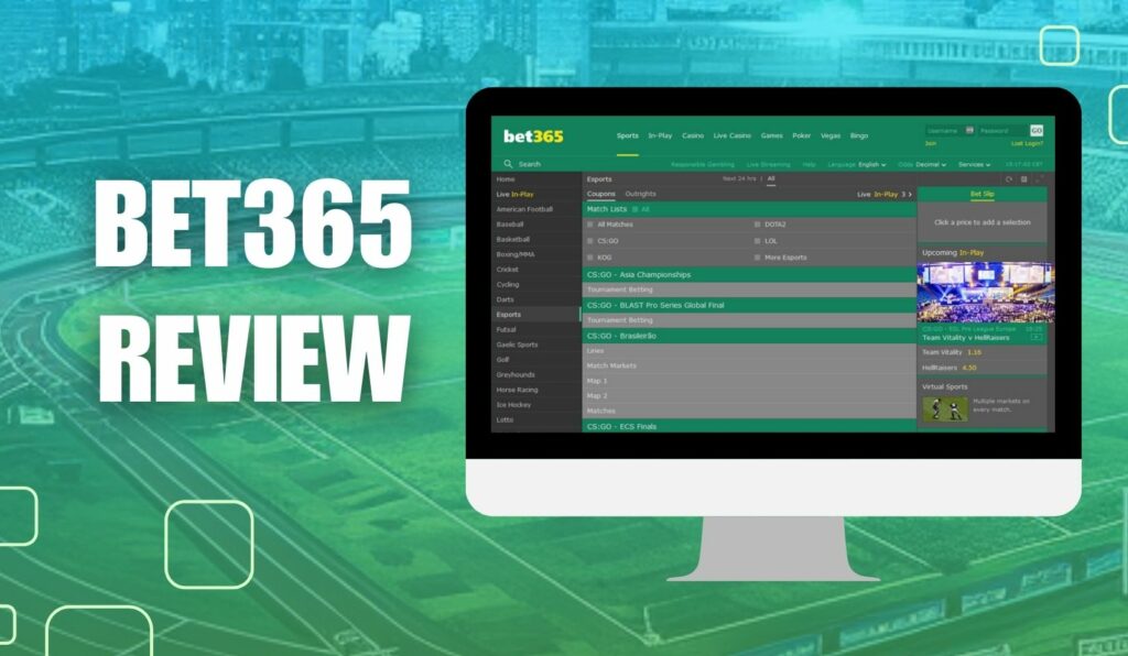 Bet365 Indian sports betting Platform review