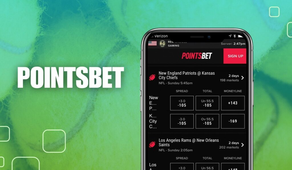 how to bet on tennis with PointsBet platform in India guide