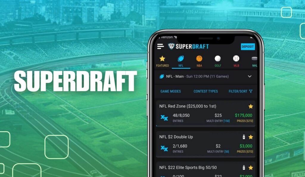 SuperDraft sports betting platform overview