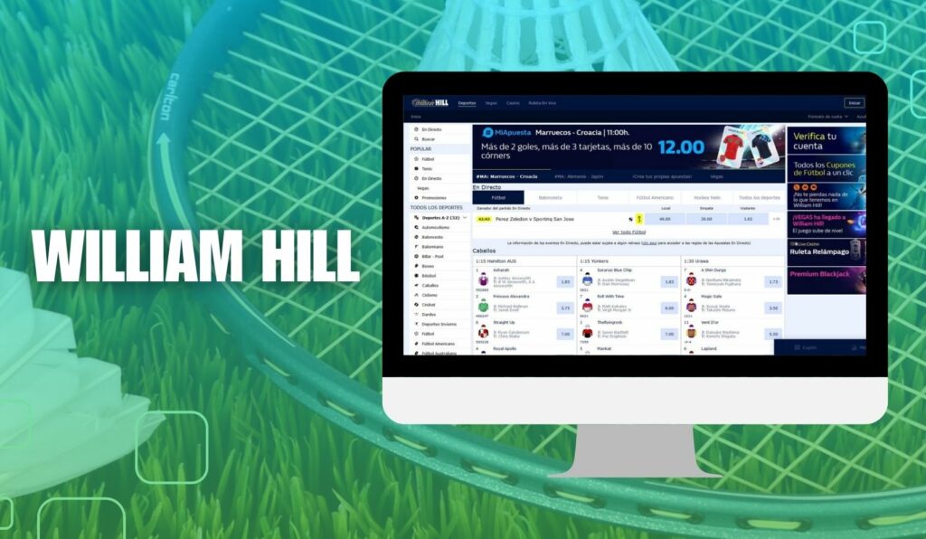 William Hill tennis betting website in India review